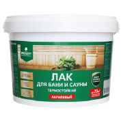 Лак для бани и сауны термостойкий, 2,0 л